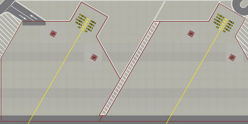 Detailed Airport Ground Plates for Model Aircraft